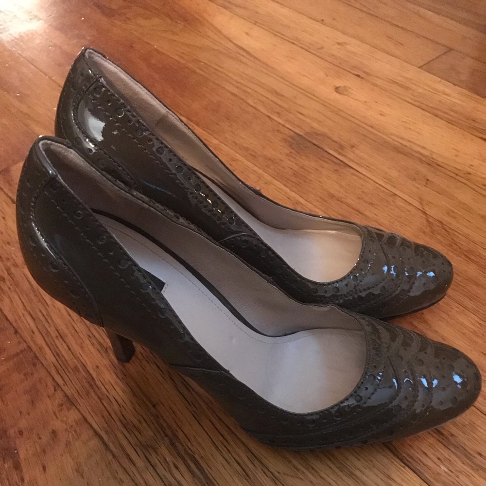 Joan and David Patent Leather Heels